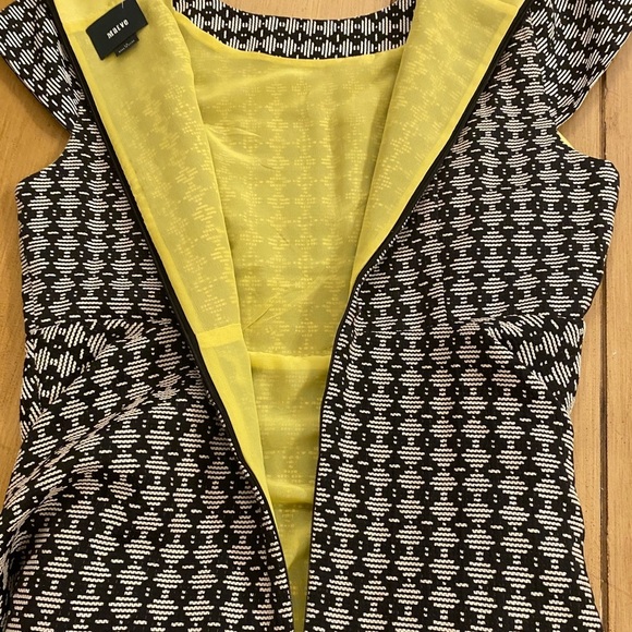 Stylish Black and White Kids Dress - Picture 4 of 16